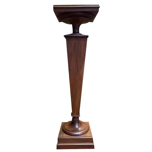 Walnut Display Stand For Sale