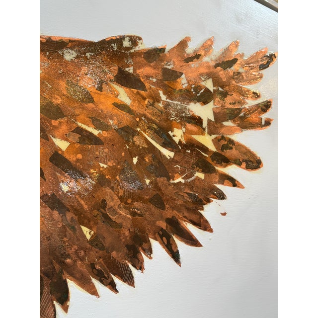 Alissa Madden Design Outstretched Wings on Canvas, Signed For Sale - Image 15 of 16