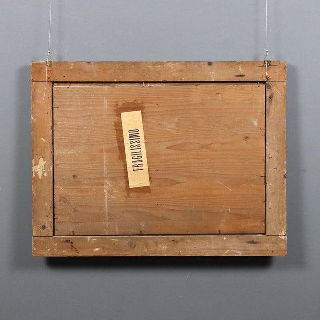 Italian Landscape, Gouache on Paper For Sale - Image 9 of 10