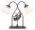 Art Deco Style Figural Metal Sculpture as a Lamp For Sale