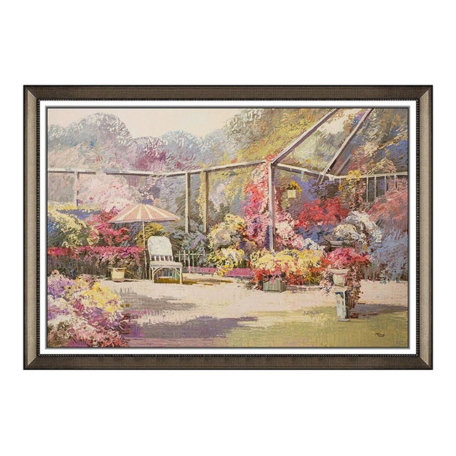 Late 20th Century Open Garden Solarium, Ming Feng For Sale
