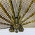 Metal 19th Century Gilt Bronze Brass Victorian Peacock and Sphinx Fire Screen Fan For Sale - Image 7 of 18