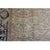 1880s Beige Field Traditional Floral Antique Knotted Wool Malayer Gallery Rug For Sale - Image 9 of 9