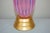 1960s Vintage Murano Pink Opaline Glass Lamp For Sale - Image 5 of 9