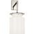 Ray Booth for Visual Comfort Signature Elias 23" Sconce in Polished Nickel with White Glass For Sale