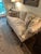 Hickory Chair James River claw foot sofa with custom off-white fabric. No stains, no spots, no nicks: rarely used. Like...