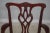 1990s Set of 6 Craftique Chippendale Mahogany Clawfoot Dining Chairs For Sale - Image 5 of 13