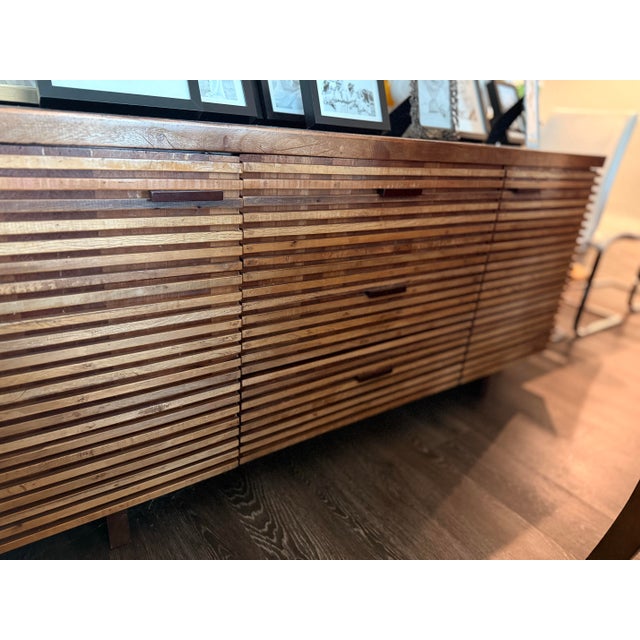 Contemporary Crate & Barrel Paloma II Large Sideboard For Sale - Image 3 of 4