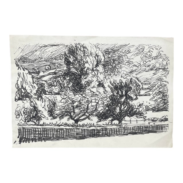1930s Harold Hope Read Landscape Painting For Sale