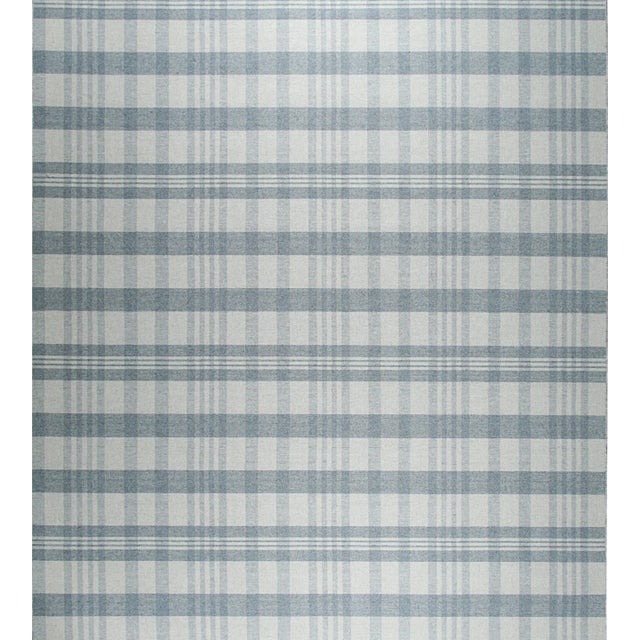 9x12 Handcrafted Vibrant Gray Geometric Modern Flatweave Wool Carpet Rug For Sale