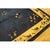 Textile 1930s Navy Blue Floral Deco Antique Chinese Peking Knotted Wool 9' X 11'4" Rug For Sale - Image 7 of 10