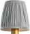 Traditional Visual Comfort Signature 4" Pleated Blue Linen Shade For Sale - Image 3 of 3