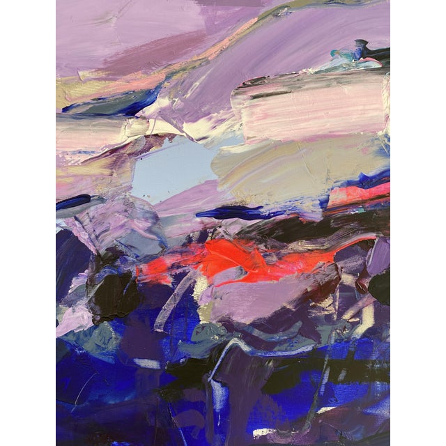 Discover “Horizon”, a 2024 acrylic on canvas by German artist Liliya Nikolova, that brings the essence of an abstract...
