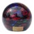 Vintage Fratelli Toso Murano Jet Black Mosaic Optic Swirl Canes Italian Art Glass Paperweight For Sale