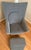 1990s Modern Comfortable Chair & Ottoman For Sale - Image 13 of 14