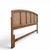 Coastal Vintage Thomasville Woven Rattan King Headboard For Sale - Image 3 of 17