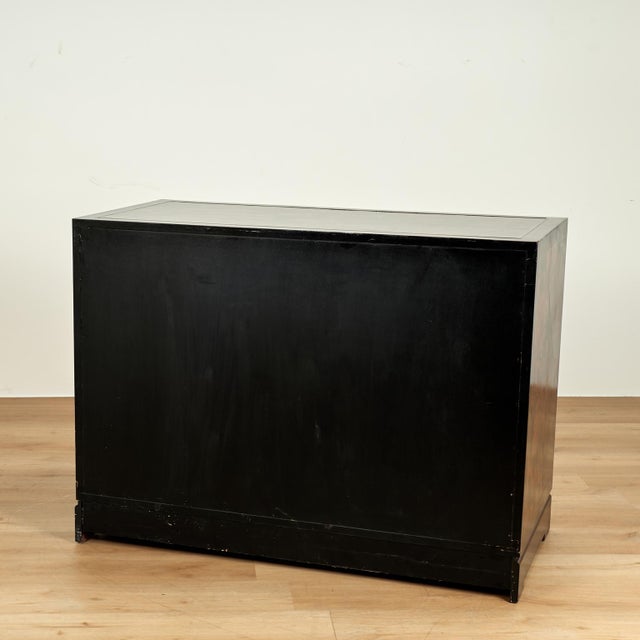 Vintage Faux Tortoiseshell and Rosewood Chest of Drawers For Sale - Image 17 of 17