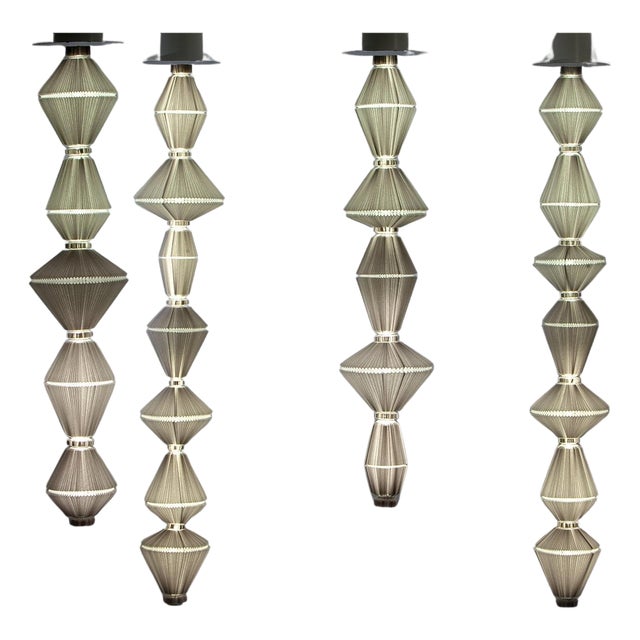 Oiphorique Suspension Lamps by Atelier Oi for Parachilna, Set of 4 For Sale