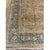 1900s Antique Beige Field Floral Mashad Gallery Rug For Sale - Image 4 of 6