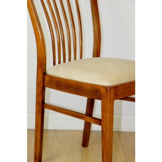 Vintage Chairs in Beige Velvet, 1970, Set of 4 For Sale - Image 13 of 14