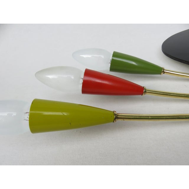 Sconce in the form of a Painter's Palette from Kaiser-Leuchten, 1950s For Sale - Image 11 of 18