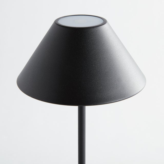 Contemporary Alluna Cordless Led Lamp 14" - Black For Sale - Image 3 of 9