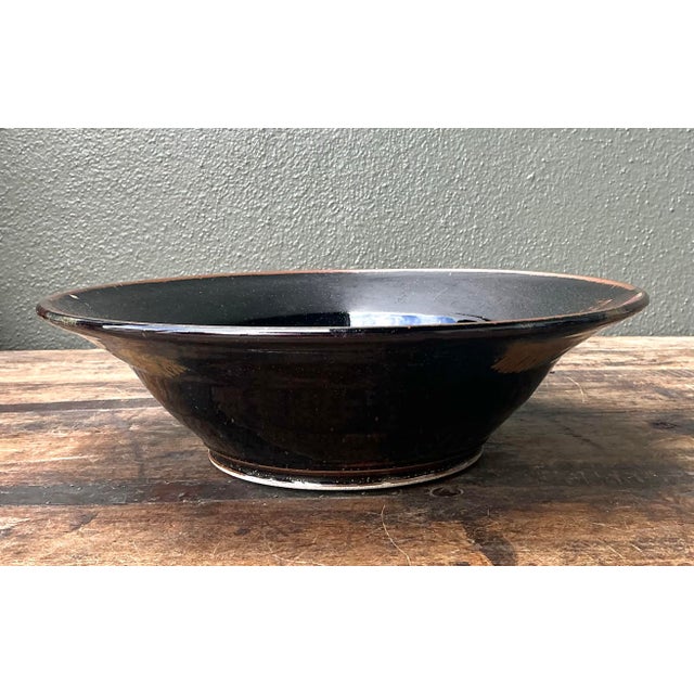 Ceramic Vintage Original Studio Pottery Bowl For Sale - Image 7 of 12