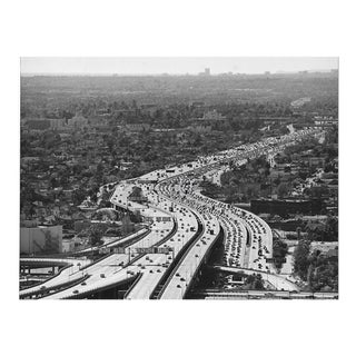 1979 Santa Monica Freeway Los Angeles Photograph by Don Ware For Sale