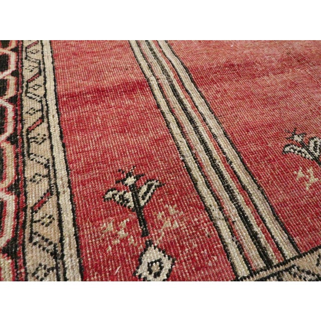 Rustic Galerie Shabab Collection Early 20th Century Turkish Oushak Throw Rug For Sale - Image 3 of 6