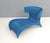 Ikea Sky Blue Low Lounge Chair by Monika Mudler for Ikea, 2001 For Sale - Image 4 of 11