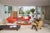 Red Mid-Century Modern Esosoft Sofa by Antonio Citterio for Cassina, 2022 For Sale - Image 8 of 18