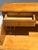 Brown 1974 Athens Table Company Roll-Top Writing Desk, Model 799r – Solid Wood With Original Lamp For Sale - Image 8 of 11