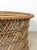 Brown Vintage Rattan Oval Shaped Coffee Table For Sale - Image 8 of 12