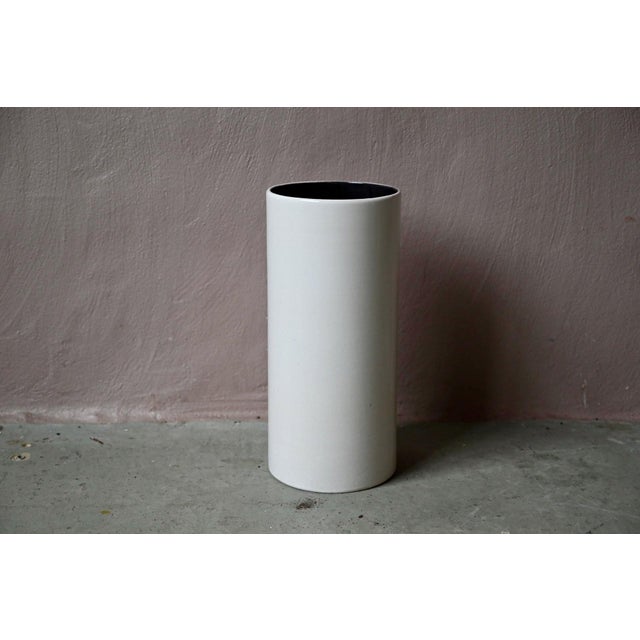 Roll-Top Vase in Glazed Ceramic, West Germany, 1970s For Sale - Image 4 of 6