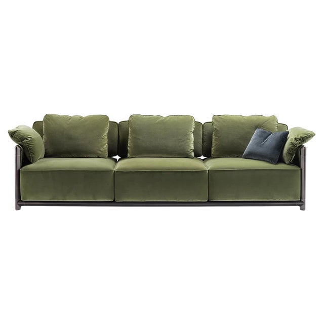 Frame Green Sofa by Stefano Giovannoni For Sale