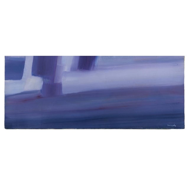 European School Artist, Abstract Composition, Oil Painting on Canvas For Sale - Image 5 of 8