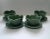 Ceramic Mid 20th Century Cabbage Leaf Bowls & Plates Set- 8 Pieces For Sale - Image 7 of 13
