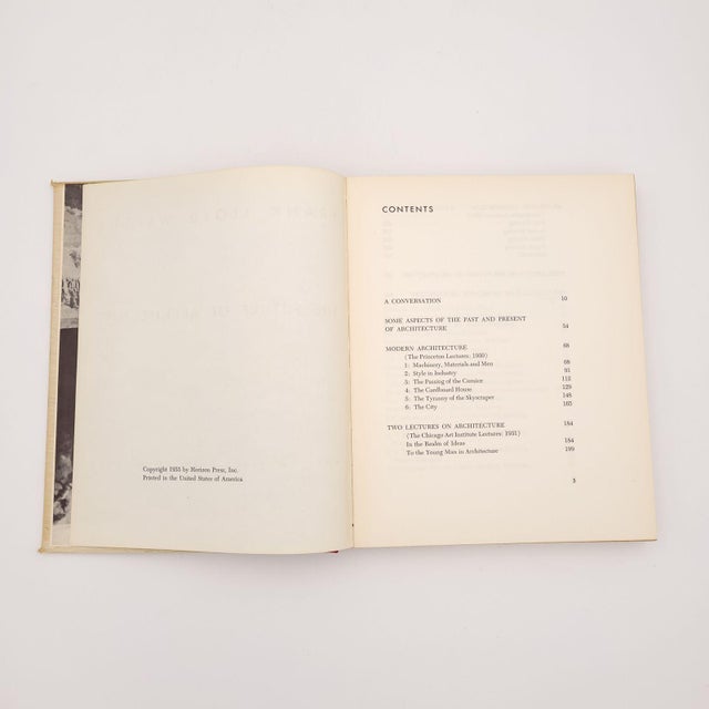 1950s Frank Lloyd Wright, "The Future of Architecture", 1953 For Sale - Image 5 of 7