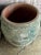 Mediterranean Barreal Jars - Verdigris Patinated Terracotta Olive Vassels For Sale - Image 12 of 17