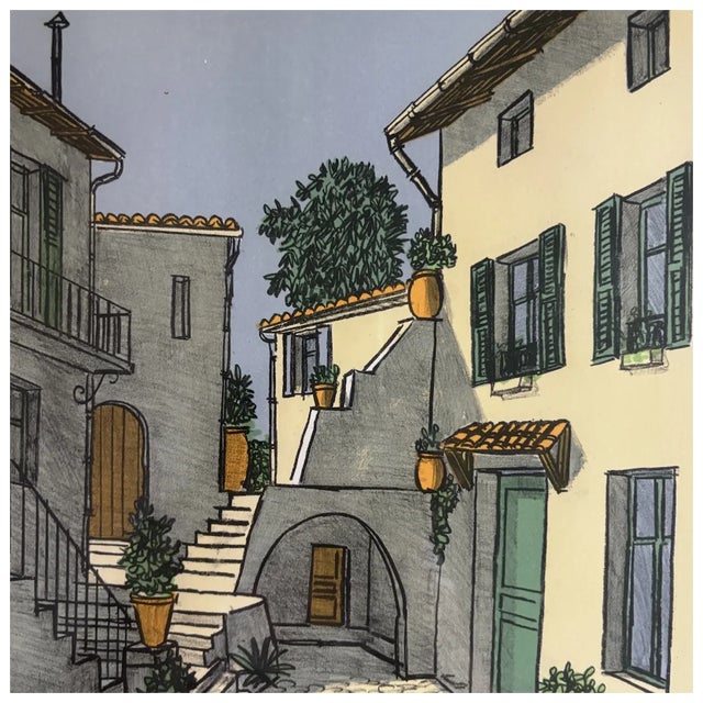 Original Hand Signed Jean Paul Moyne Lithograph Limited Edition With Certificate of Authenticity For Sale - Image 10 of 12