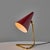 1950s Giuseppe Ostuni Red Conical Table Lamp for Oluce For Sale - Image 16 of 18