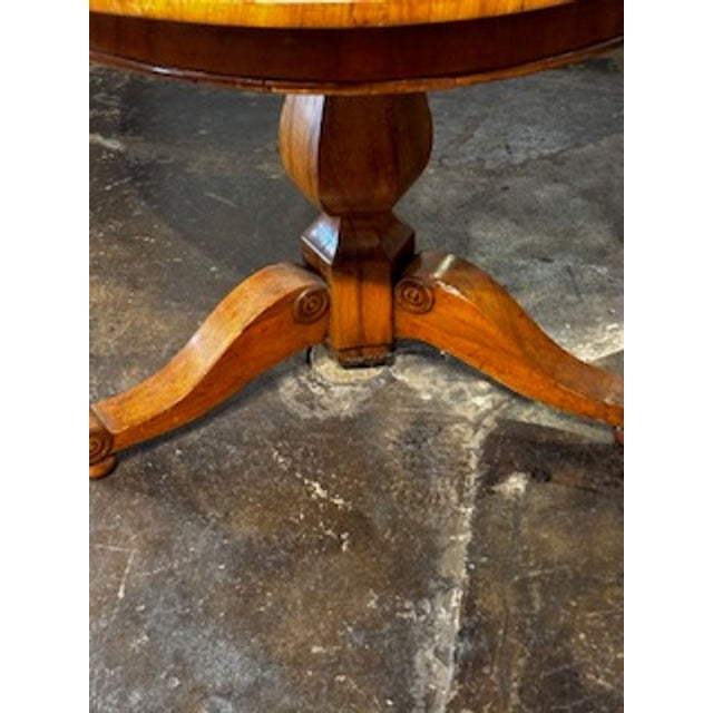 19th Century 19th Century Biedermeier Center Table For Sale - Image 5 of 7