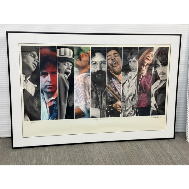 Pop Art Baron Wolman Multiplex I Poster Collage, Signed For Sale - Image 3 of 12