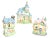 Easter Bunny Houses - Set of Three For Sale
