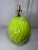Traditional Palm Beach Regency Solid Plaster Palm Leaf Key Lime Green Table Lamp - Newly Painted For Sale - Image 3 of 5