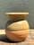 Ceramic Vintage Half Glaze Pottery Vase For Sale - Image 7 of 12