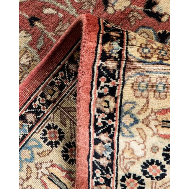 Mogul, One-of-a-Kind Hand-Knotted Area Rug - Pink, 3' 2" x 8' 10" For Sale In New York - Image 6 of 8