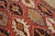 1900s Red Geometric Antique Caucasian Kilim Rug 6'0" X 11'8" Knotted Wool Carpet For Sale - Image 11 of 12