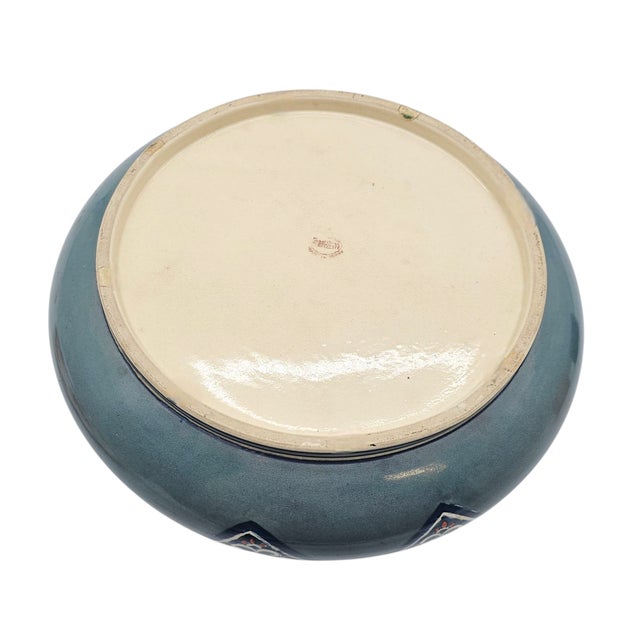 Kinkozan Satsuma Japonisme Art Deco Earthenware Vase 1921-1927 For Sale - Image 9 of 10