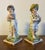 Antique Early 19th Century English Porcelain Figures - Boy With Dog and Girl With Cat - A Pair For Sale - Image 4 of 15